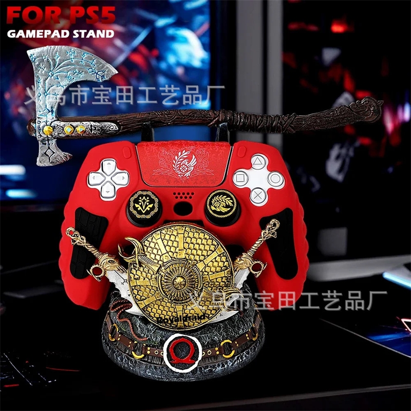 Gaming Console Tower - Console Gamepad Handle Stand Resin Statue