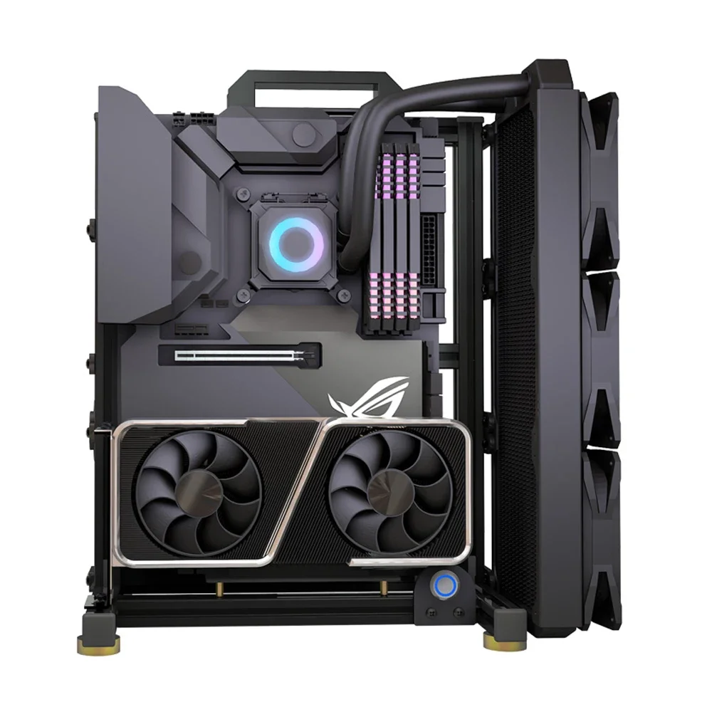 Gaming Console Tower - Modding EATX Open PC Case Frame