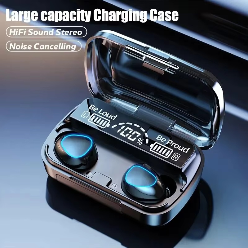 Gaming Console Power Bank - TWS Auriculares Bluetooth Wireless Headphones Sport