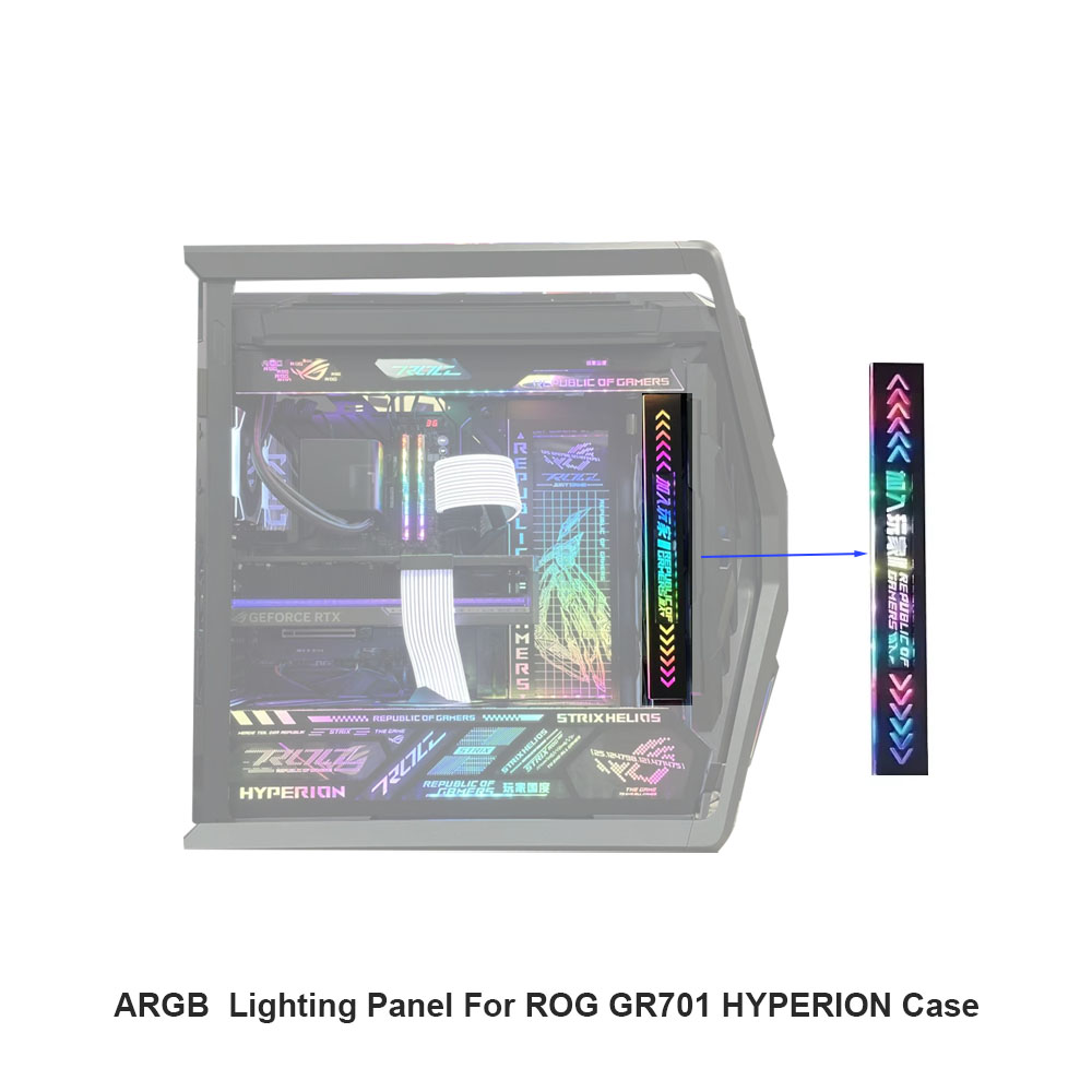 Gaming Console Tower - ARGB ROG GR701 HYPERION Chassis Lighting