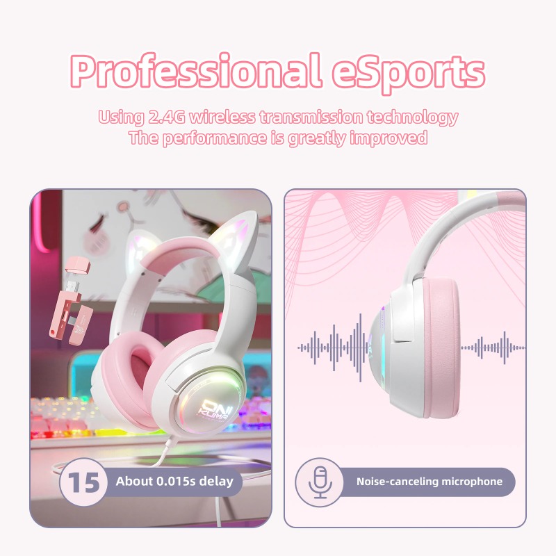 ONIKUMA GT838 Gaming Headphone - Gaming Console In Amazon recension och pris