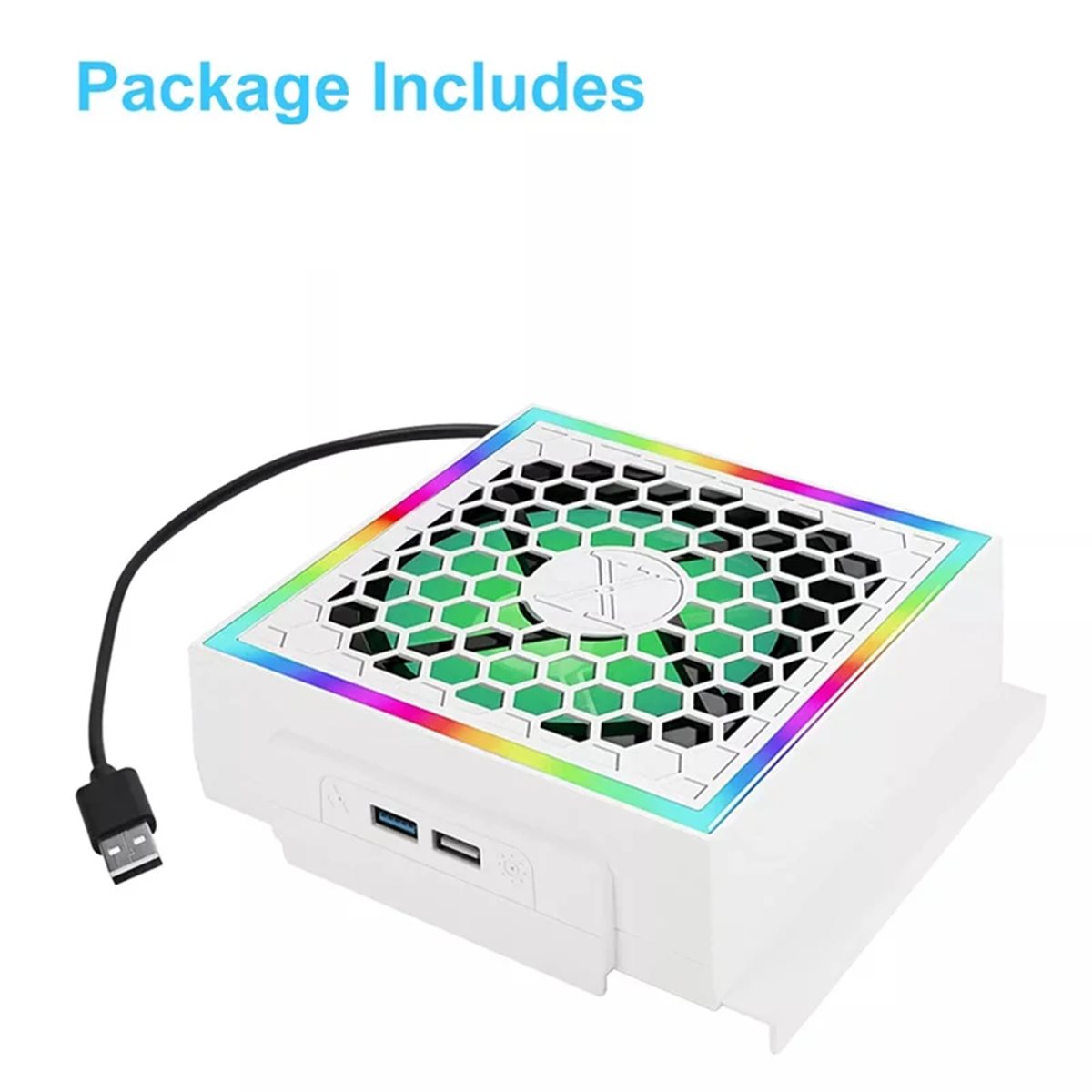 [ABJZ] LED Cooling Fan Atmosph - Gaming Console Xbox Series S recension och pris