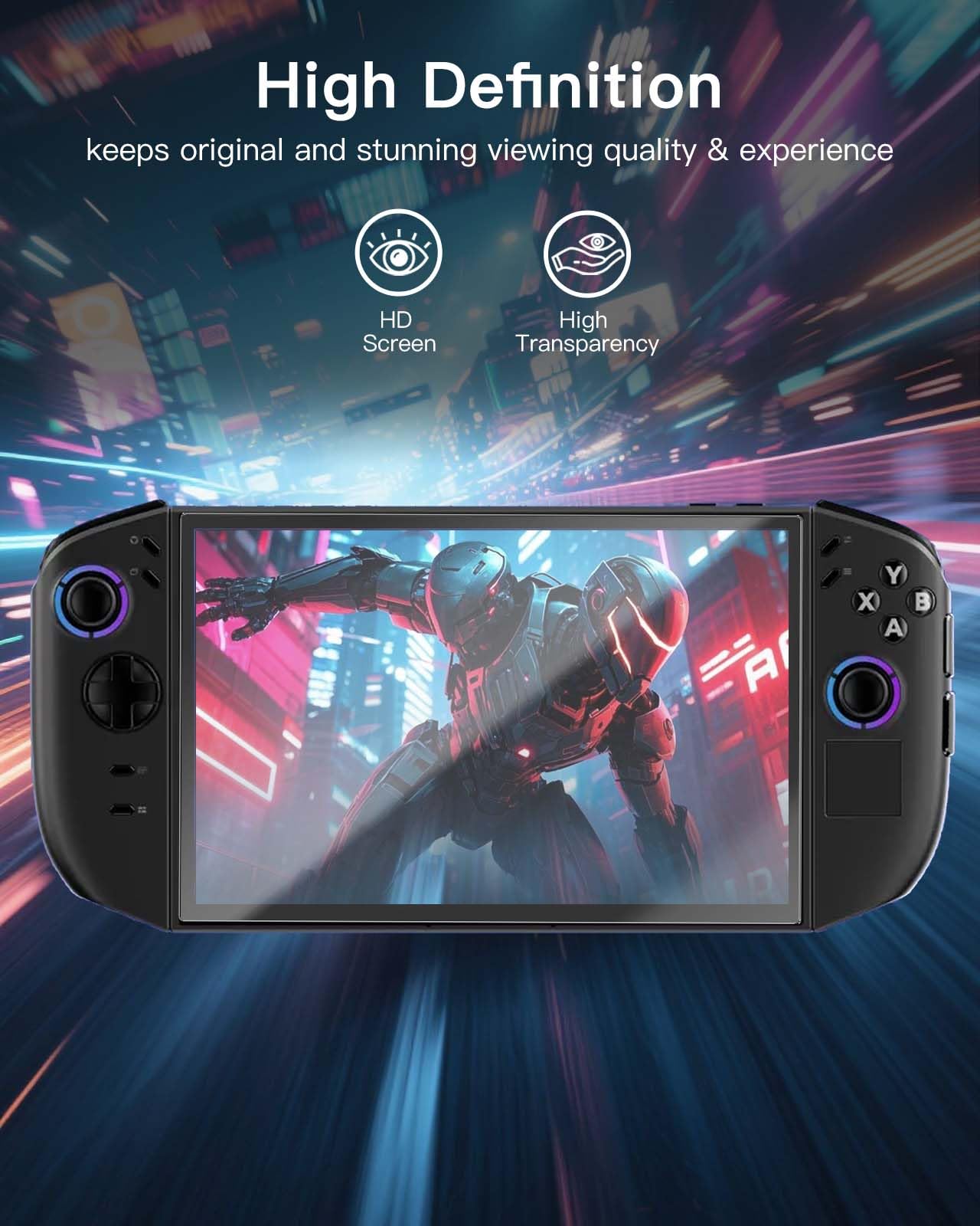 9H Tempered Glass Screen Prote - Gaming Console Lenovo Legion Go recension och pris