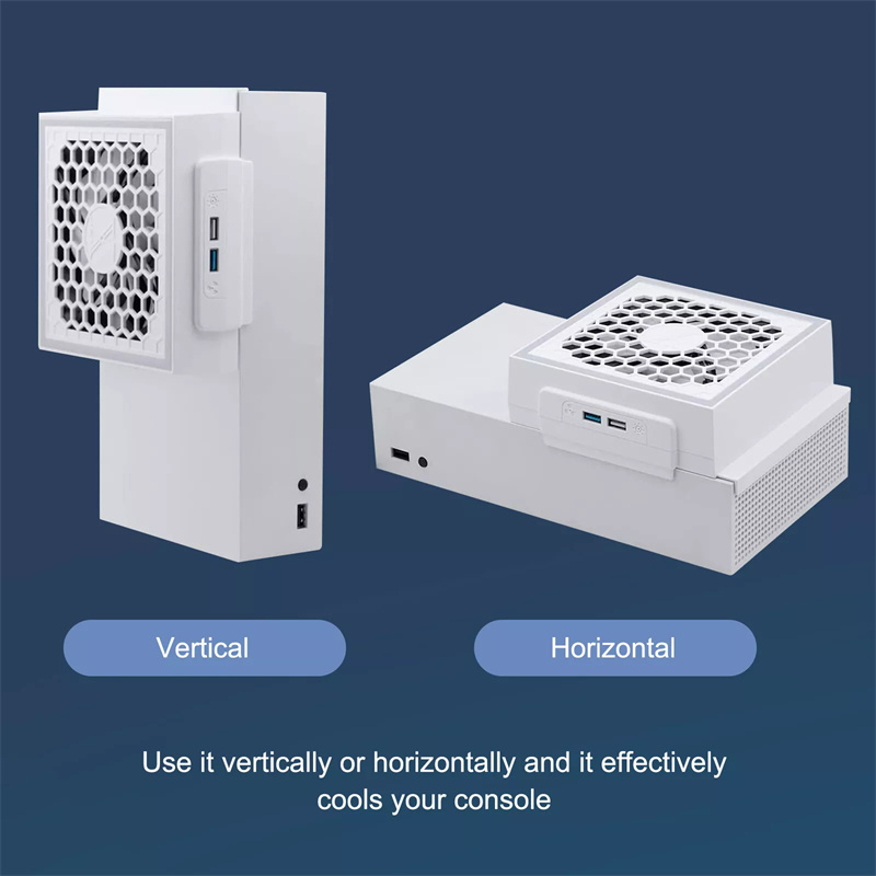 LED Cooling Fan Atmosphere Lig - Gaming Console Xbox Series S recension och pris