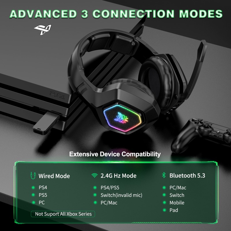 ONIKUMA B100 Wireless Gaming H - Gaming Console In Amazon recension och pris