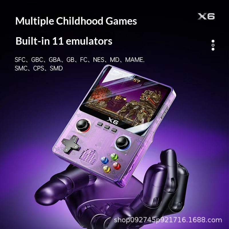 Handheld Gaming Consoles X6 Re - Gaming Console X6 X6 64 Gb recension och pris