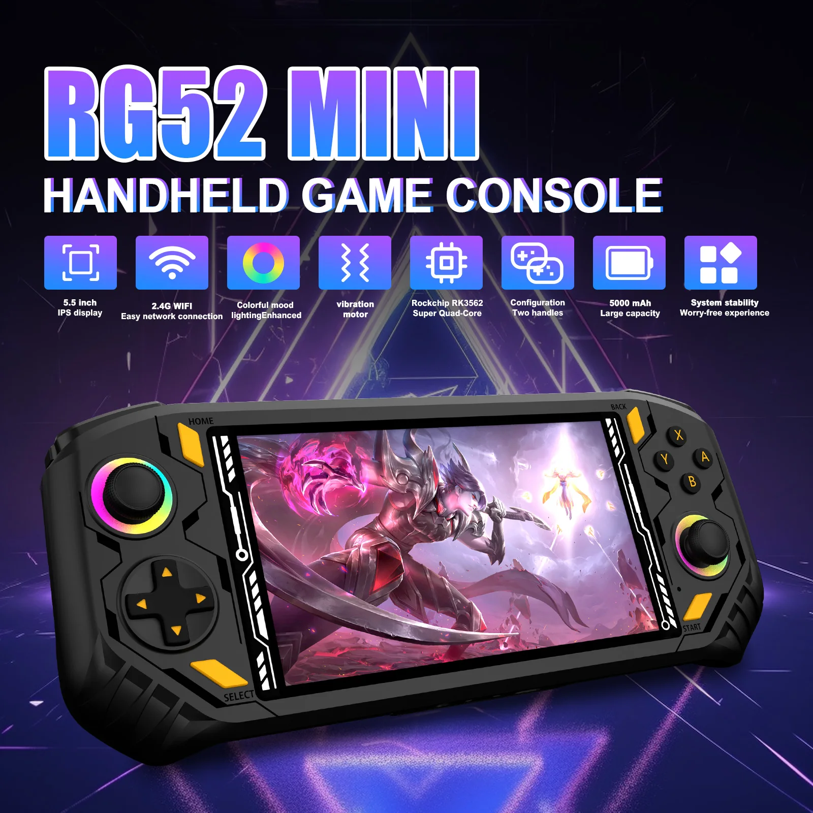 AISLPC RG52 MINI Handheld Game - Zotac Gaming Console recension och pris
