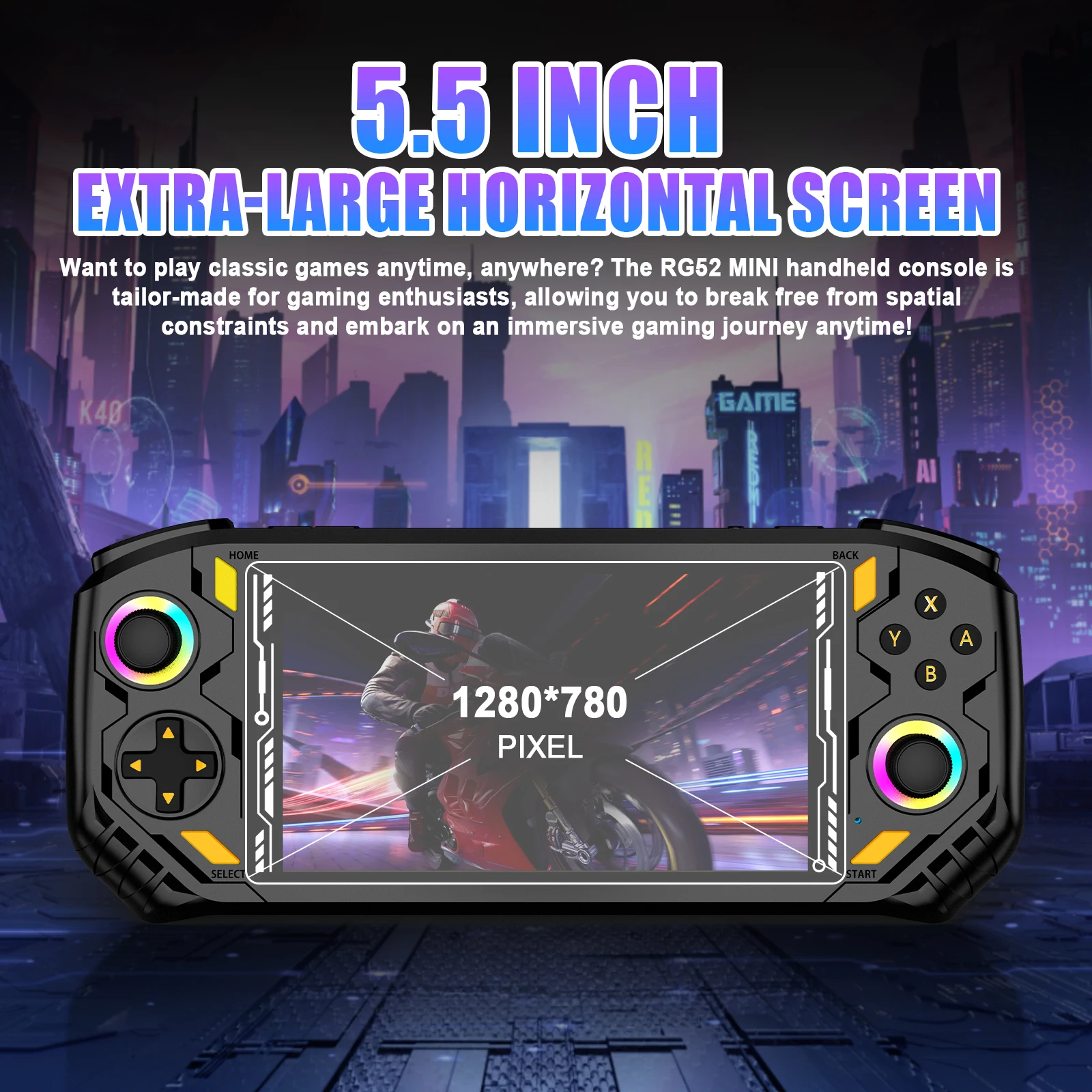 AISLPC RG52 MINI Handheld Game - Zotac Gaming Console recension och pris