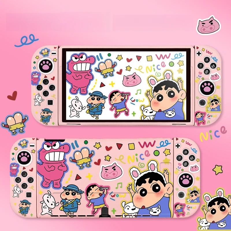 Kawaii Cartoon Crayon Shin-Cha - Gaming Console Nintendo Switch Oled Model recension och pris