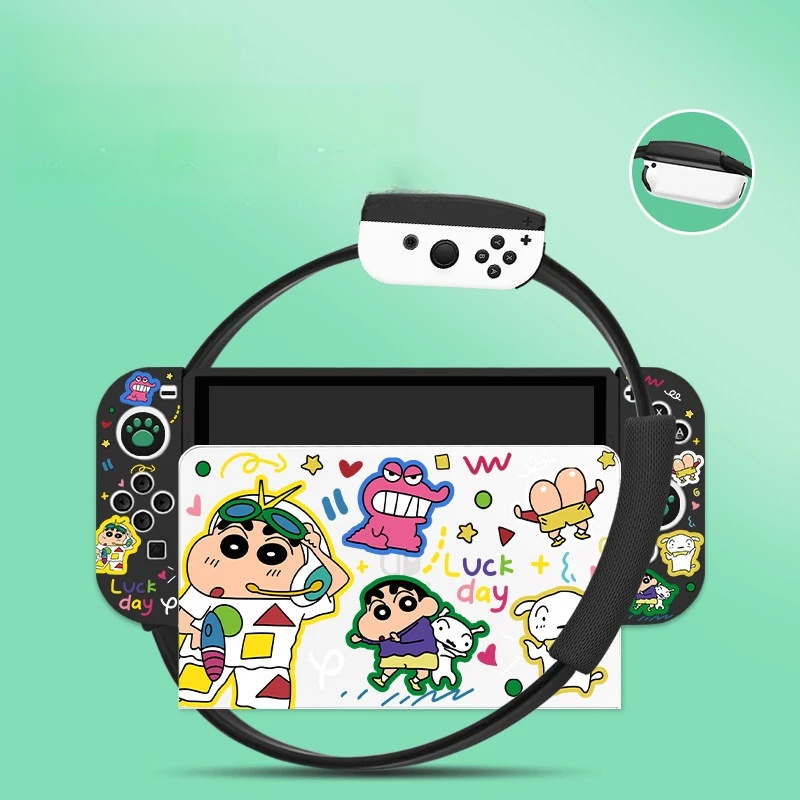 Kawaii Cartoon Crayon Shin-Cha - Gaming Console Nintendo Switch Oled Model recension och pris