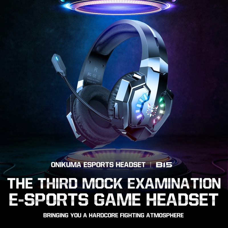 ONIKUMA B15 Gaming Headset Wir - Gaming Console In Amazon recension och pris