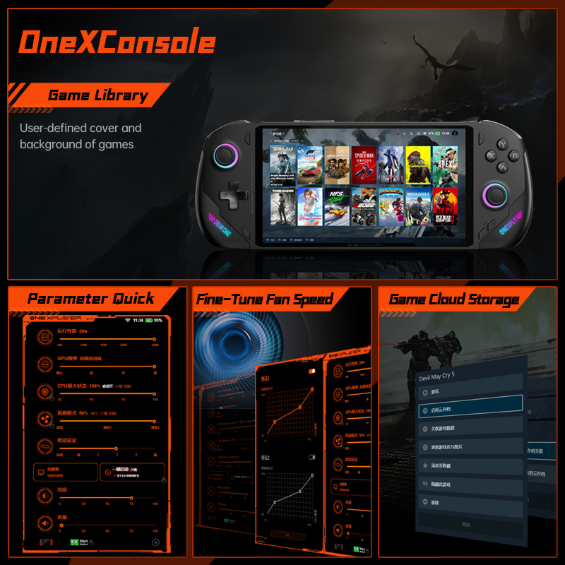 OnexPlayer Onexfly AMD Ryzen 7 - Zotac Gaming Console recension och pris