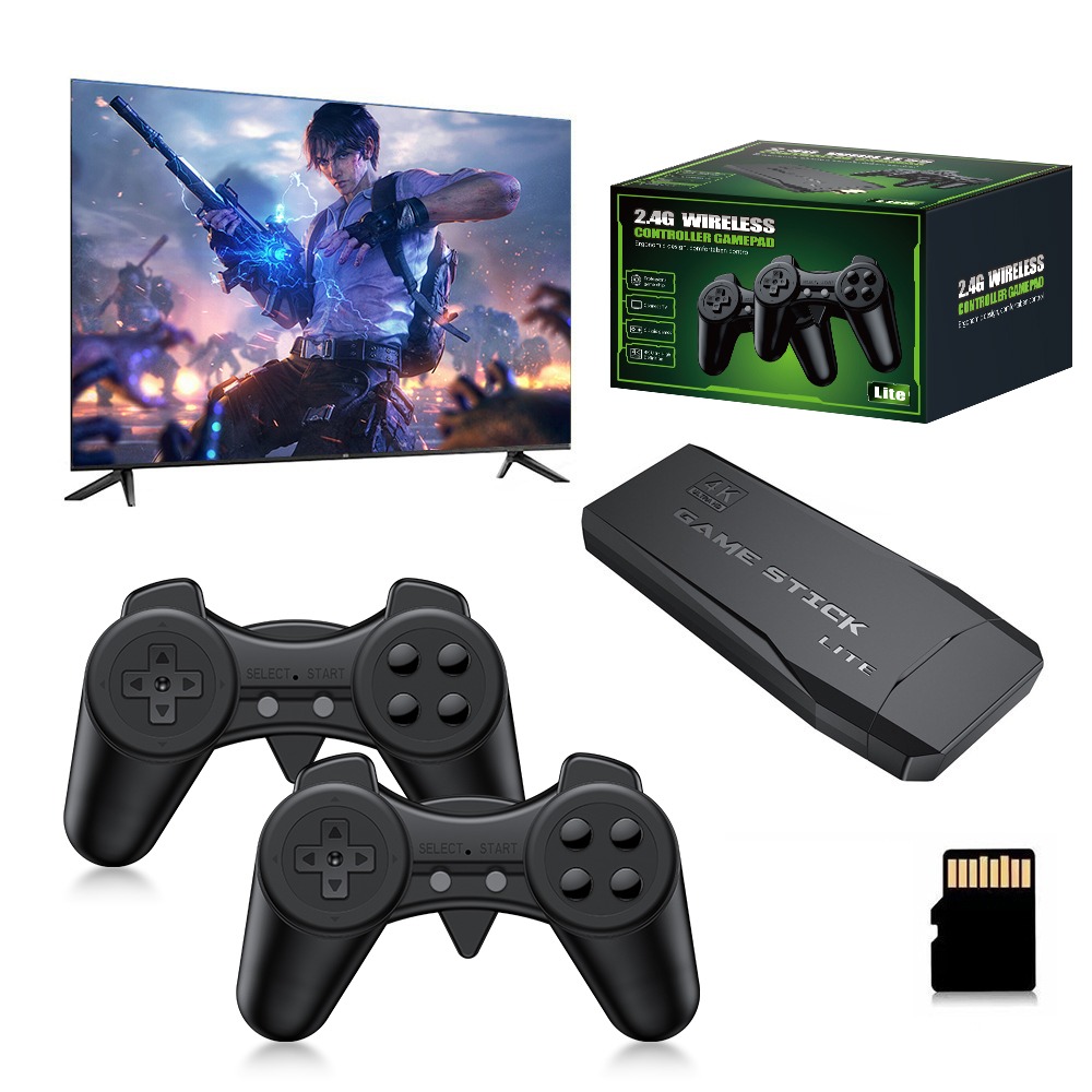 Portable 4K Retro Game Stick C - Gaming Console For Sale recension och pris