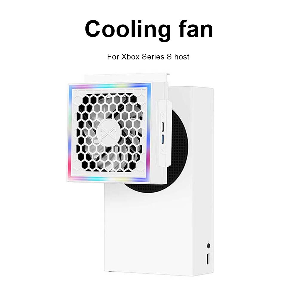 LED Cooling Fan Cooler with LE - Gaming Console Xbox Series S recension och pris