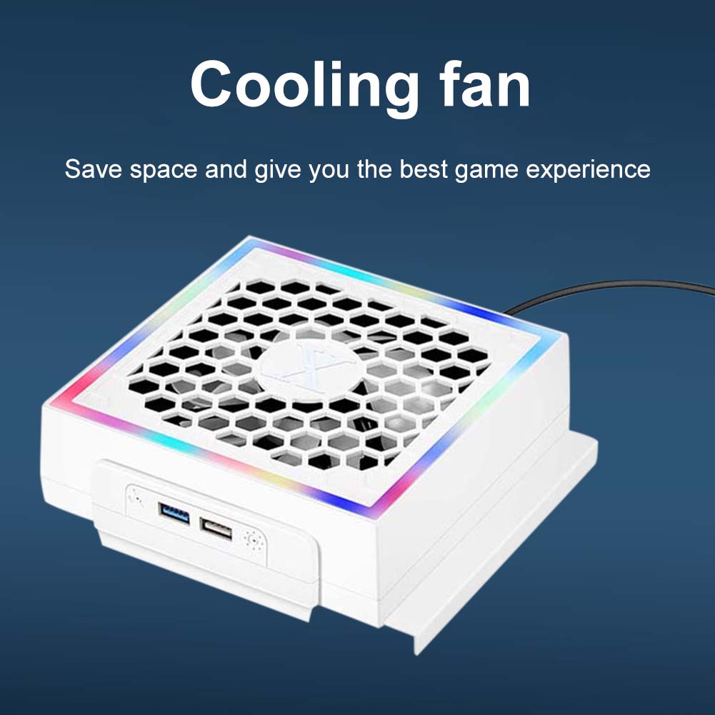 LED Cooling Fan Cooler with LE - Gaming Console Xbox Series S recension och pris