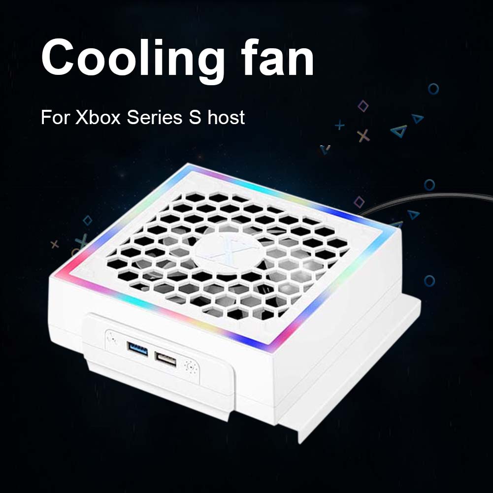 LED Cooling Fan Cooler with LE - Gaming Console Xbox Series S recension och pris