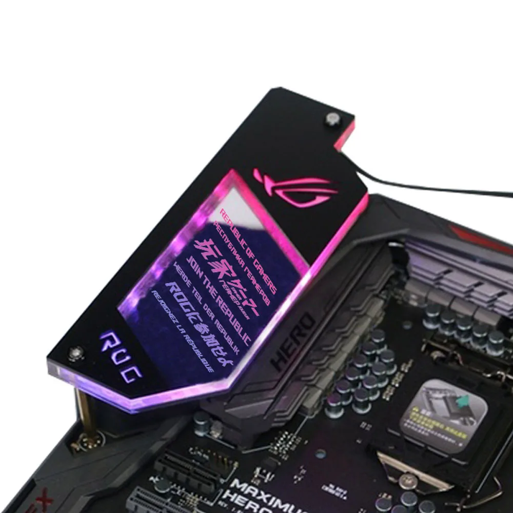 ATX IO ARGB Lighting Panel DIY - Gaming Console Tower recension och pris