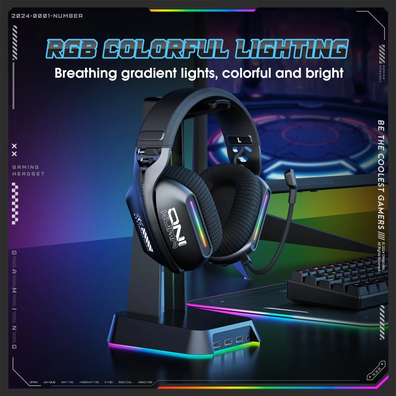 ONIKUMA GT808 Gaming Headset W - Gaming Console In Amazon recension och pris