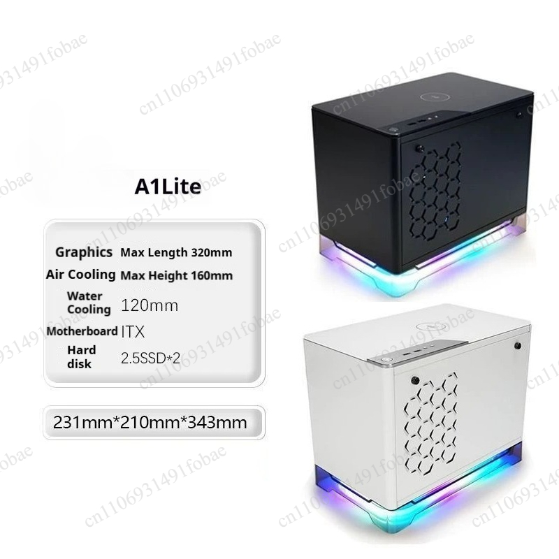 A1 Lite Itx Mini Case Support  - Gaming Console Tower recension och pris
